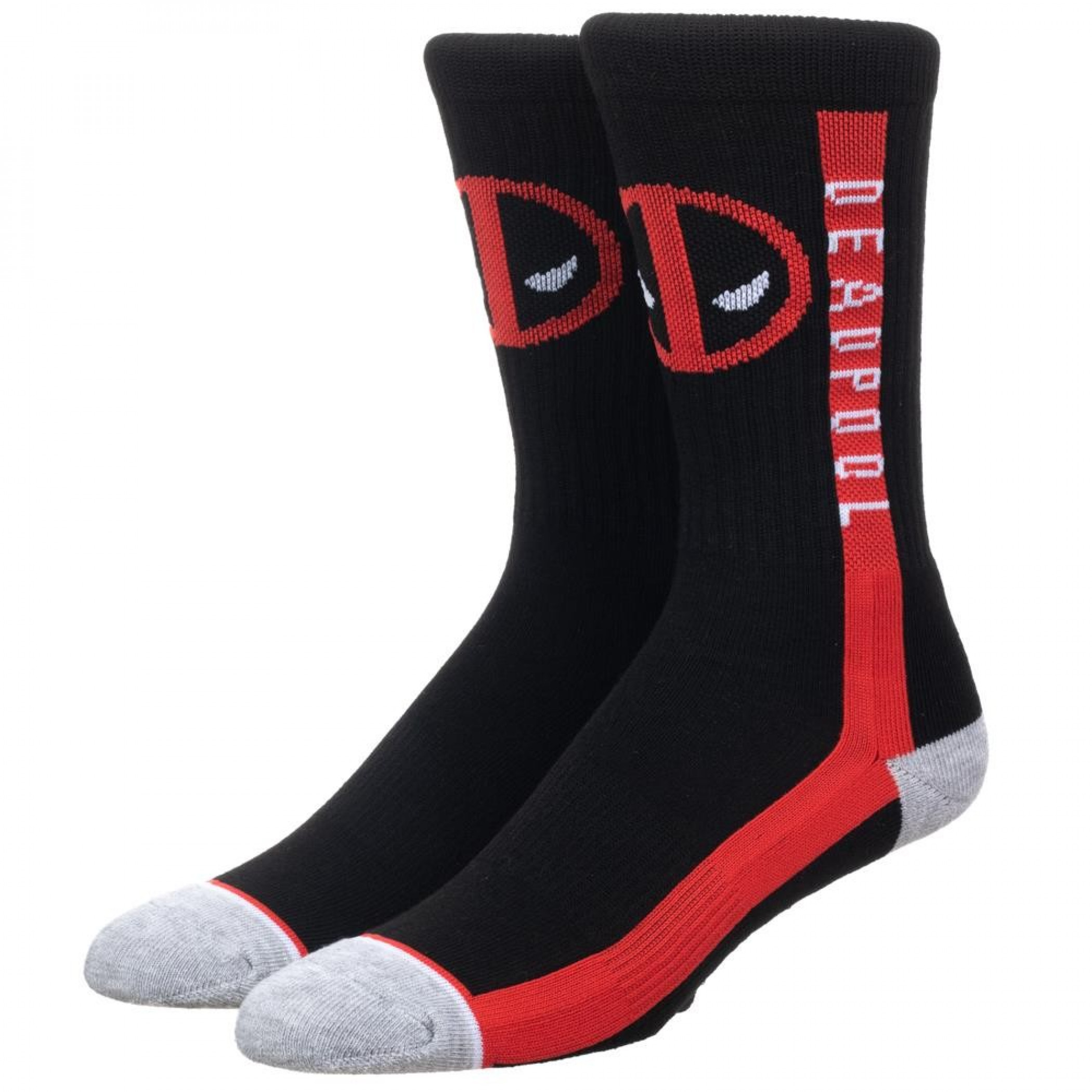 Deadpool Athletic Men's Crew Socks